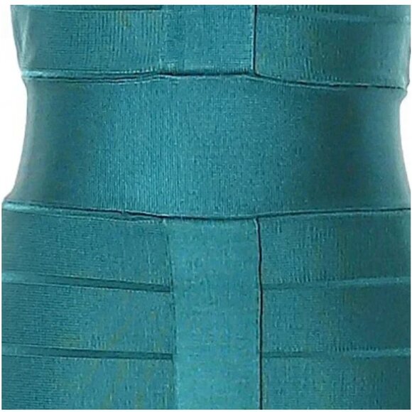 French Connection Bodycon T-Ribbon Bandage Dress 2 Pageant Interview Primrose - Picture 3 of 10